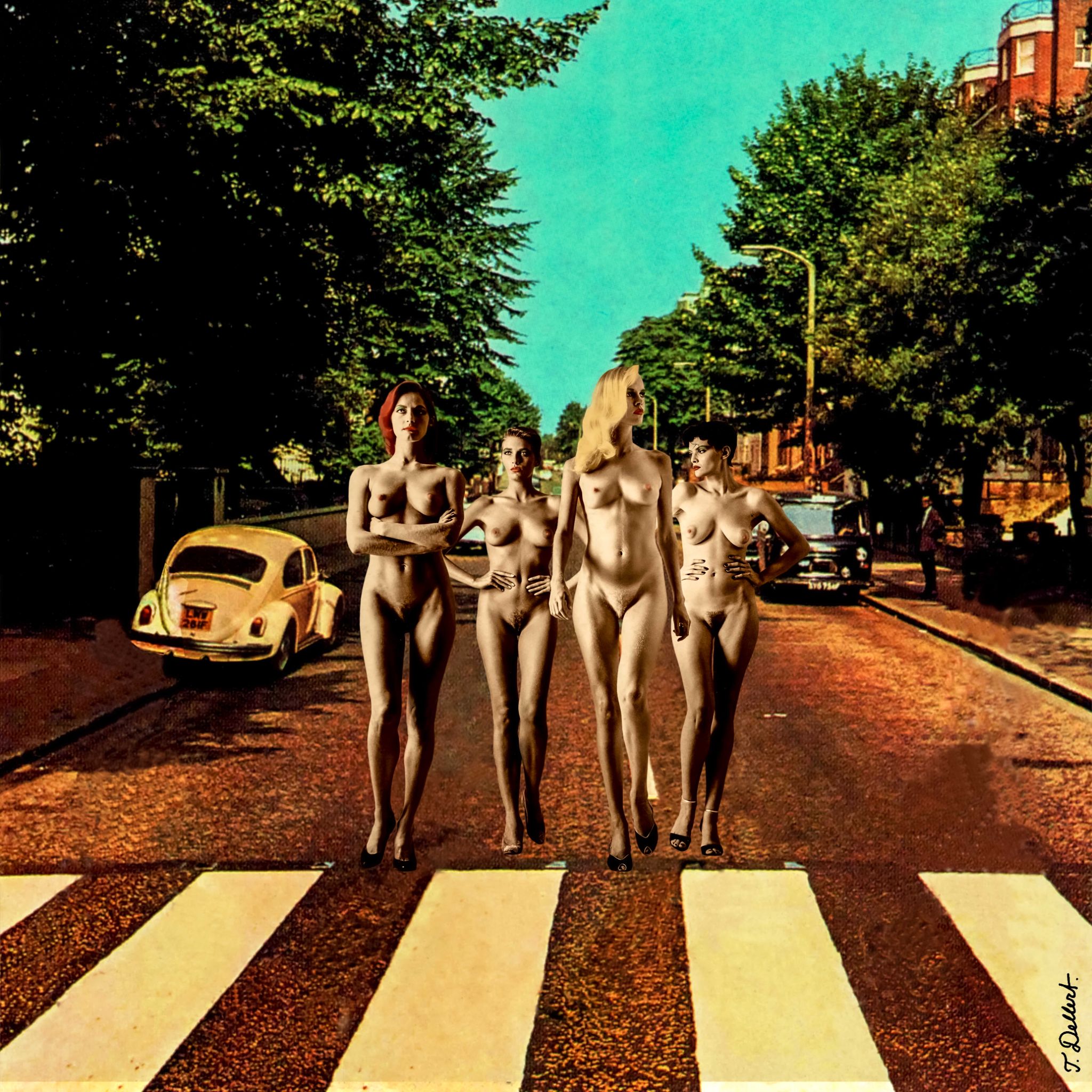 Naked on Abbie Road